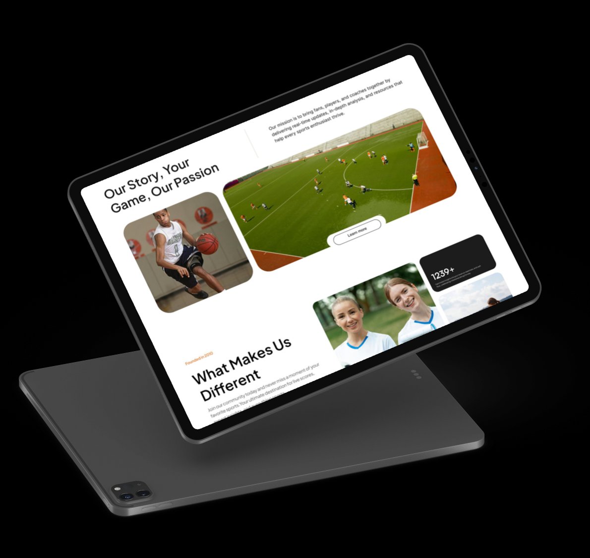 Tablet view
